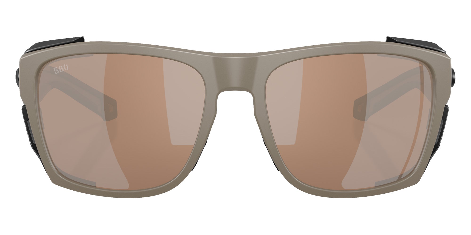 COSTA 6S9112 King Tide 6 911209 58 - Matte Sand / Copper Silver Mirrored Polarized #id:6s9112911209_s:102100