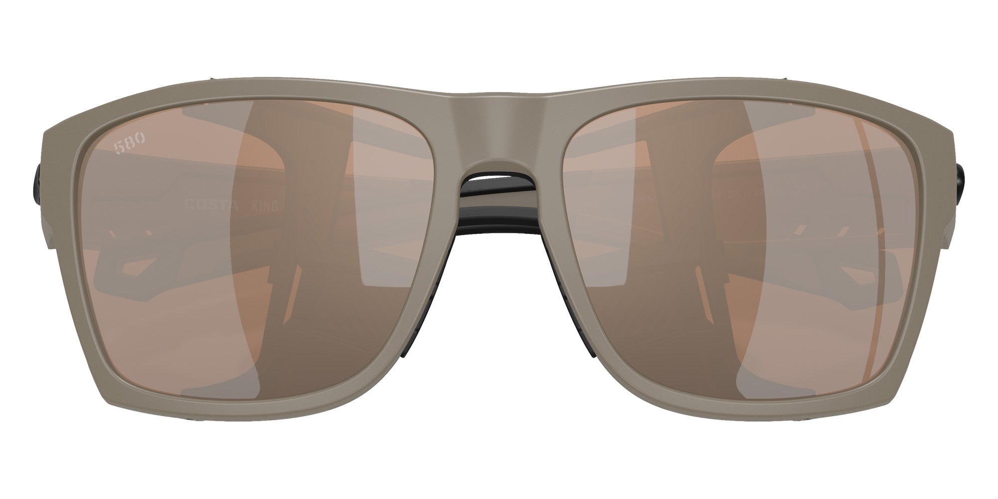 COSTA 6S9112 King Tide 6 911209 58 - Matte Sand / Copper Silver Mirrored Polarized #id:6s9112911209_s:102120