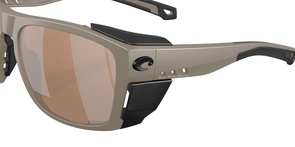 COSTA 6S9112 King Tide 6 911209 58 - Matte Sand / Copper Silver Mirrored Polarized #id:6s9112911209_s:102125