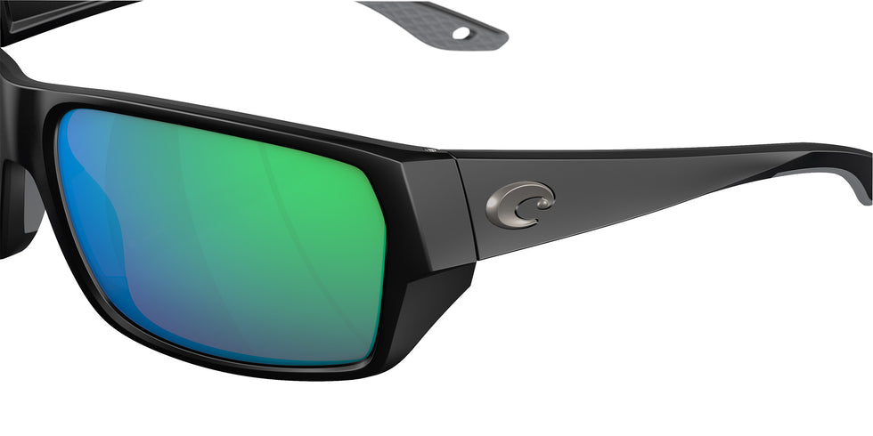 COSTA 6S9113 Tailfin 911307 57 - Matte Black / Green Mirrored Polarized #id:6s9113911307_s:102120
