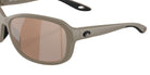 COSTA 6S9114 Seadrift 911409 58 - Matte Sand / Copper Silver Mirrored Polarized #id:6s9114911409_s:100125