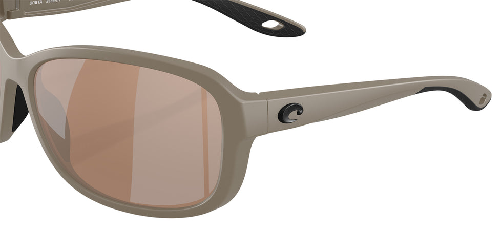 COSTA 6S9114 Seadrift 911409 58 - Matte Sand / Copper Silver Mirrored Polarized #id:6s9114911409_s:100125