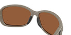 COSTA 6S9114 Seadrift 911409 58 - Matte Sand / Copper Silver Mirrored Polarized #id:6s9114911409_s:100130