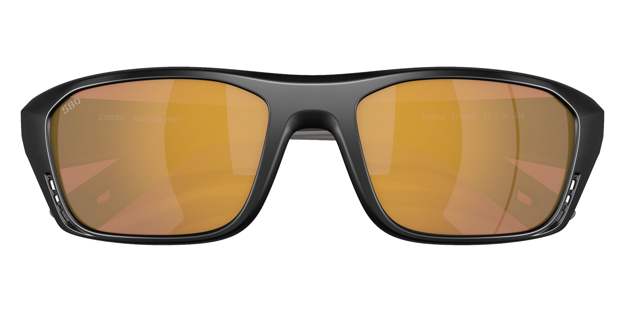 COSTA 6S9115 Whitetip PRO 911506 57 - Matte Black / Gold Mirrored Polarized #id:6s9115911506_s:102120