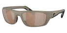 COSTA 6S9115 Whitetip PRO 911512 57 - Matte Sand / Copper Silver Mirrored Polarized #id:6s9115911512_s:106105