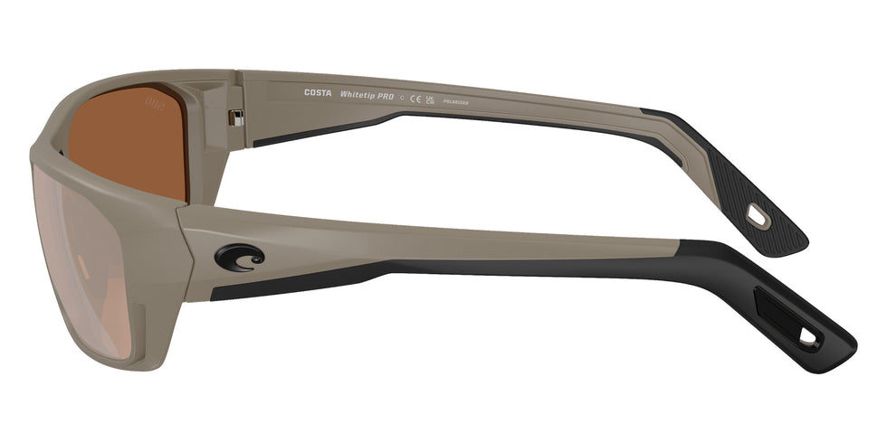 COSTA 6S9115 Whitetip PRO 911512 57 - Matte Sand / Copper Silver Mirrored Polarized #id:6s9115911512_s:106110