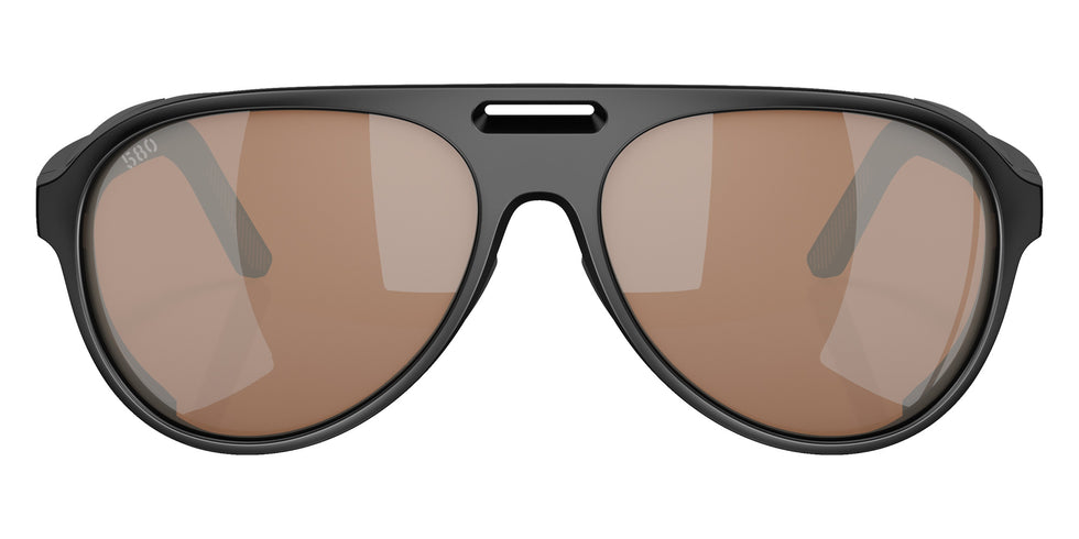 COSTA 6S9117 Grand Catalina 911703 59 - Matte Black / Copper Silver Mirrored Polarized #id:6s9117911703_s:100100