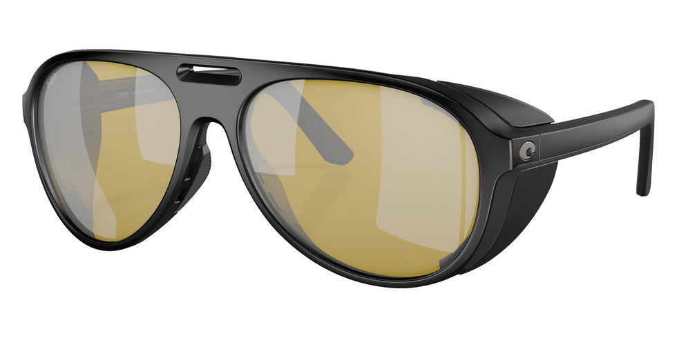 COSTA 6S9117 Grand Catalina 911704 59 - Matte Black / Sunrise Silver Mirrored Polarized #id:6s9117911704_s:102105