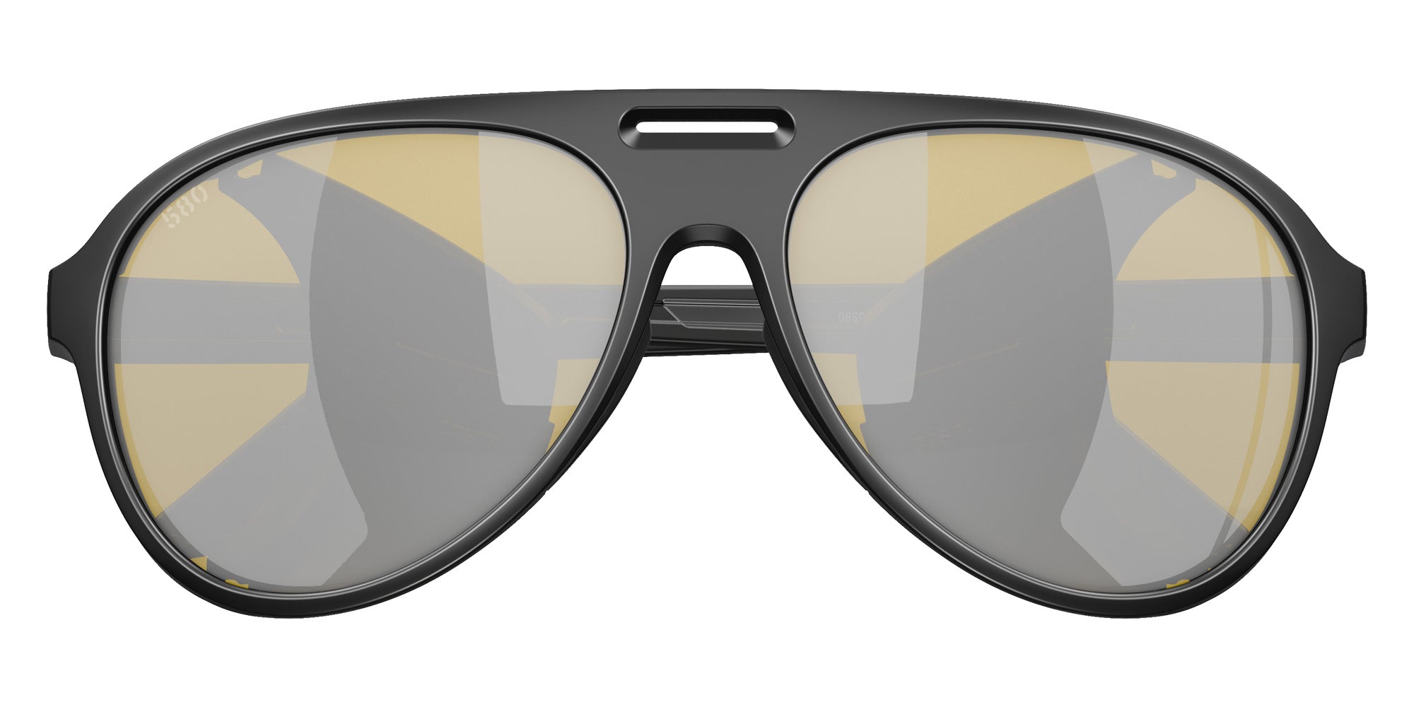 COSTA 6S9117 Grand Catalina 911704 59 - Matte Black / Sunrise Silver Mirrored Polarized #id:6s9117911704_s:102120