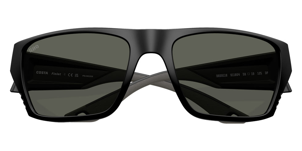 COSTA 6S9118 Finlet 911804 59 - Matte Black #id:6s9118911804_s:104120