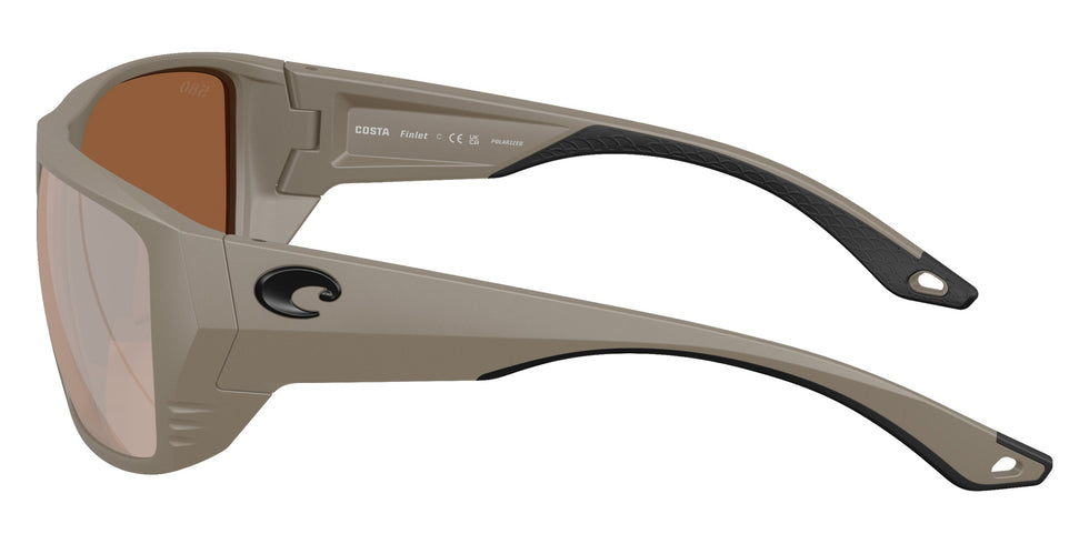 COSTA 6S9118 Finlet 911811 59 - Matte Sand / Copper Silver Mirrored Polarized #id:6s9118911811_s:106110