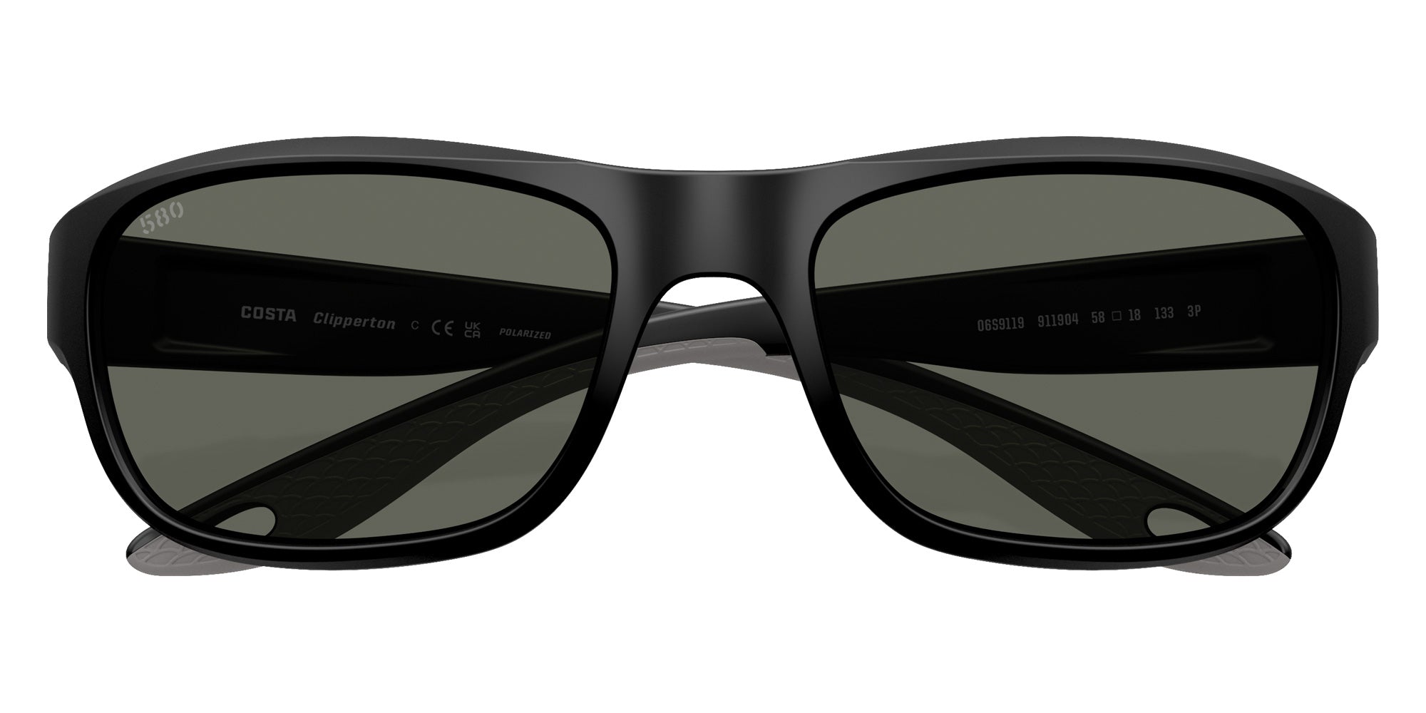 COSTA 6S9119 Clipperton 911904 58 - Matte Black / Gray Polarized #id:6s9119911904_s:100120
