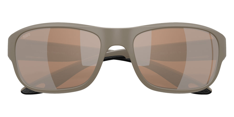 COSTA 6S9119 Clipperton 911911 58 - Matte Sand / Copper Silver Mirrored Polarized #id:6s9119911911_s:106120