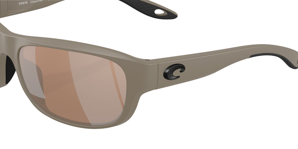 COSTA 6S9119 Clipperton 911911 58 - Matte Sand / Copper Silver Mirrored Polarized #id:6s9119911911_s:106125
