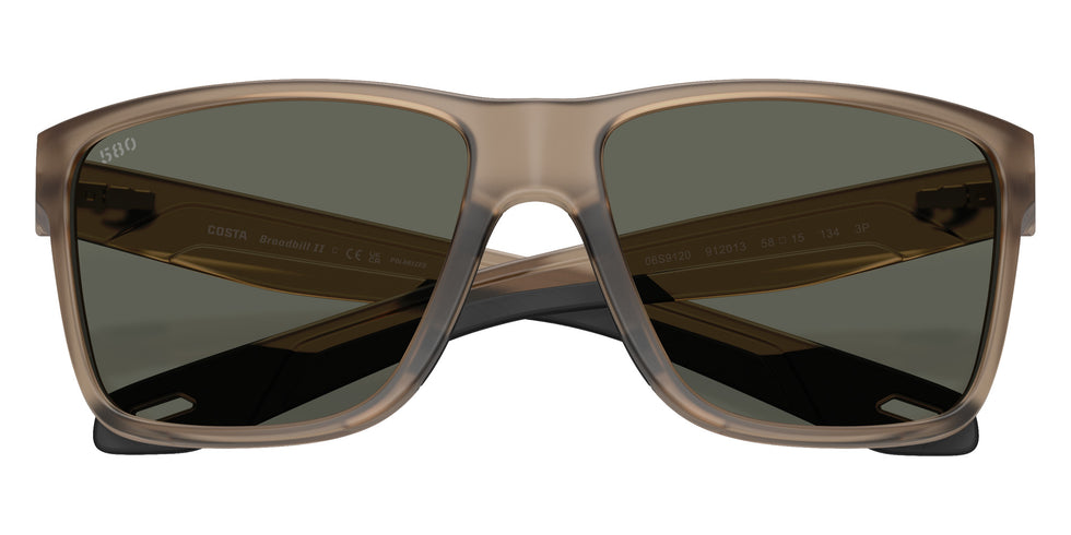 COSTA 6S9120 Broadbill II 912013 58 - Matte Brown Smoke / Gray Polarized #id:6s9120912013_s:106120
