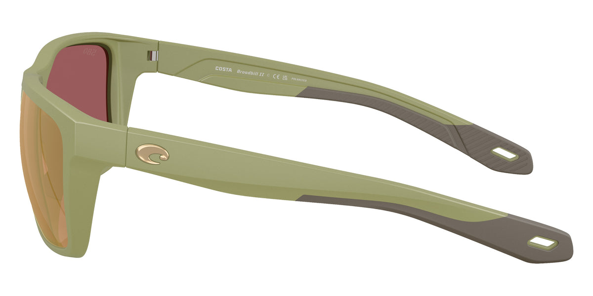 COSTA 6S9120 Broadbill II 912017 58 - Matte Sitka / Gold Mirrored Polarized #id:6s9120912017_s:100110