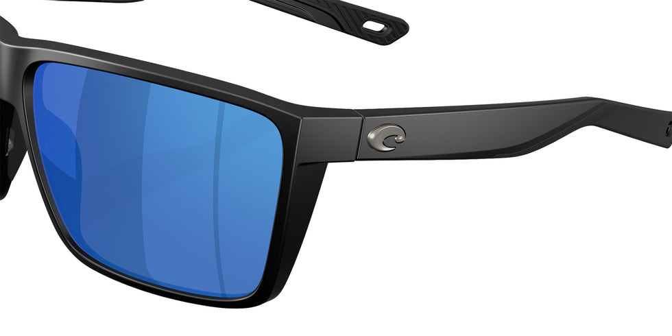 COSTA 6S9121 Rincon II 912103 64 - Matte Black / Blue Mirrored Polarized #id:6s9121912103_s:100125