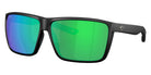 COSTA 6S9121 Rincon II 912105 64 - Matte Black / Green Mirrored Polarized #id:6s9121912105_s:102105