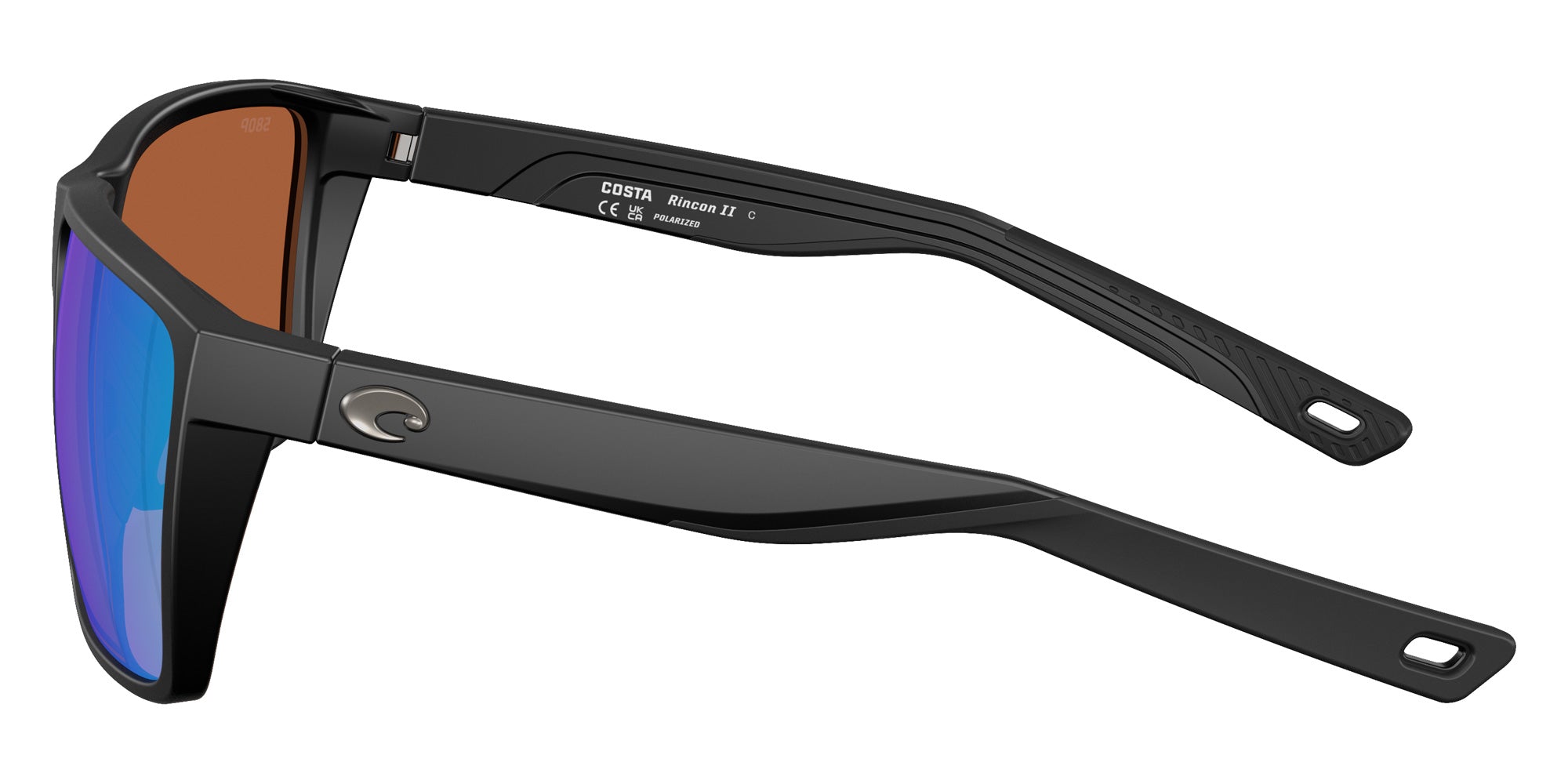 COSTA 6S9121 Rincon II 912105 64 - Matte Black / Green Mirrored Polarized #id:6s9121912105_s:102110