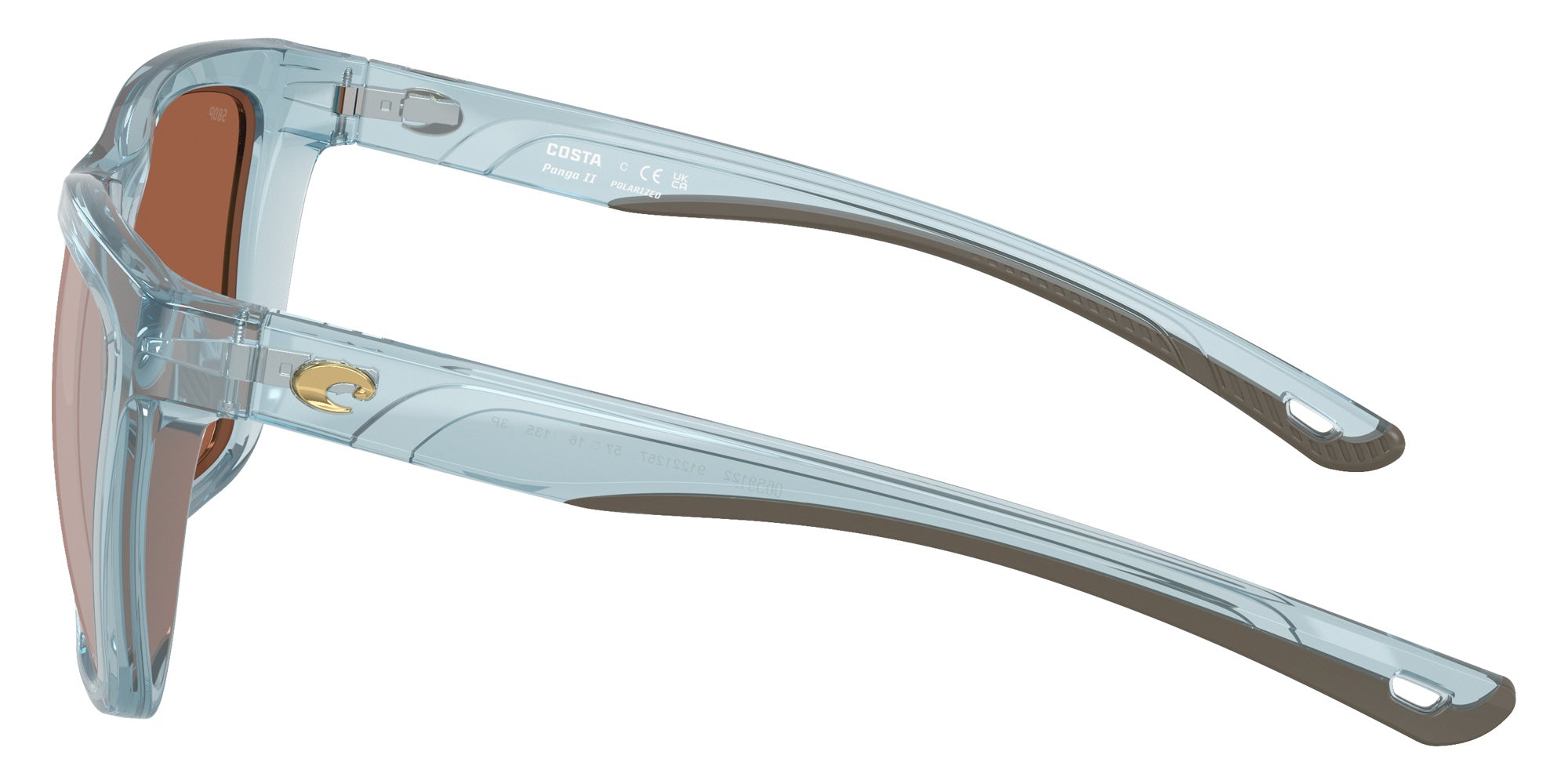 COSTA 6S9122 Panga II 912212 57 - Translucent Silt Blue #id:6s9122912212_s:100110