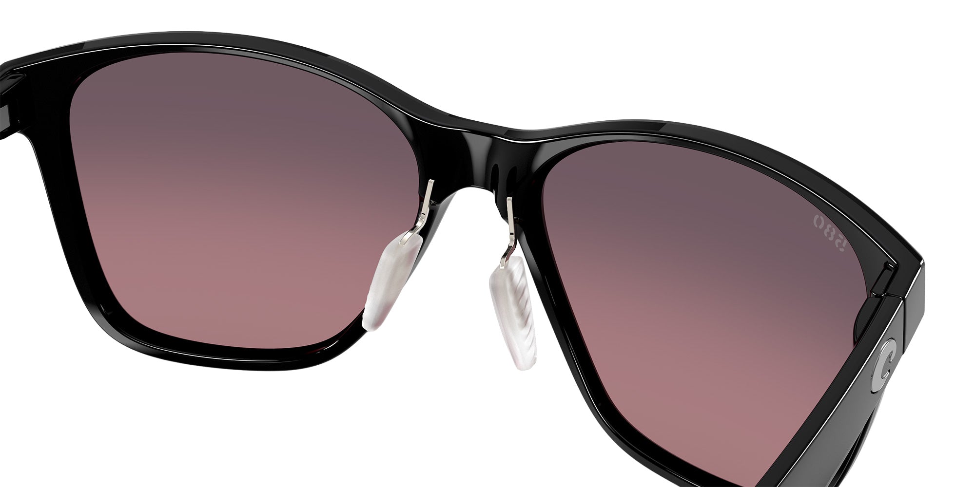 COSTA 6S9127 Luna Nueva 912702 57 - Black / Rose Gradient Polarized #id:6s9127912702_s:102130