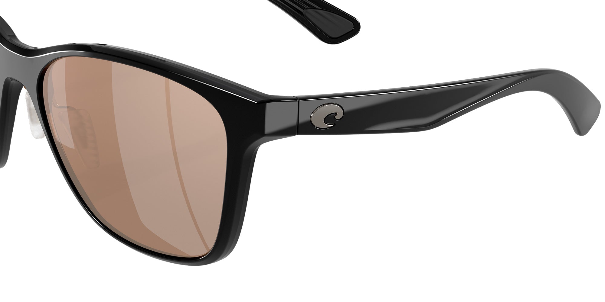 COSTA 6S9127 Luna Nueva 912703 57 - Black / Copper Silver Mirrored Polarized #id:6s9127912703_s:104125