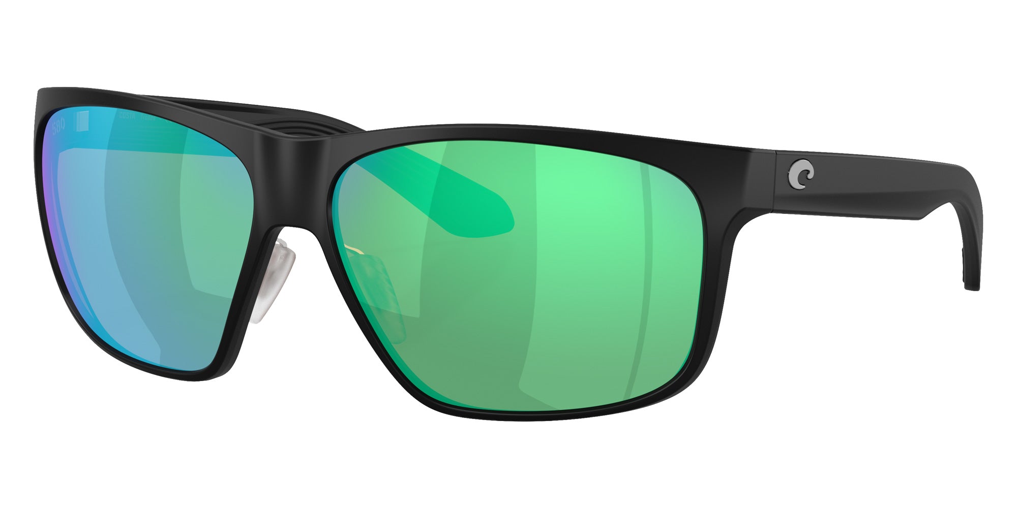 COSTA 6S9128 Trades 912803 60 - Matte Black / Green Mirrored Polarized #id:6s9128912803_s:104105