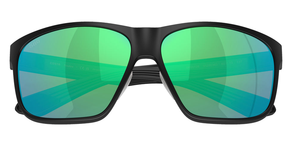 COSTA 6S9128 Trades 912803 60 - Matte Black / Green Mirrored Polarized #id:6s9128912803_s:104120