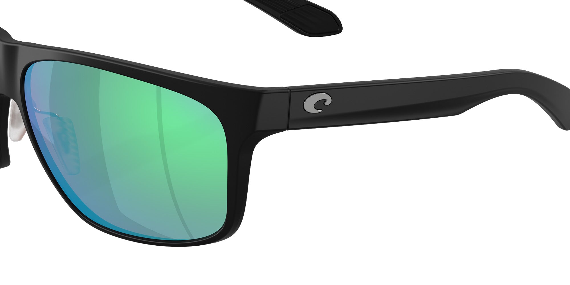 COSTA 6S9128 Trades 912803 60 - Matte Black / Green Mirrored Polarized #id:6s9128912803_s:104125