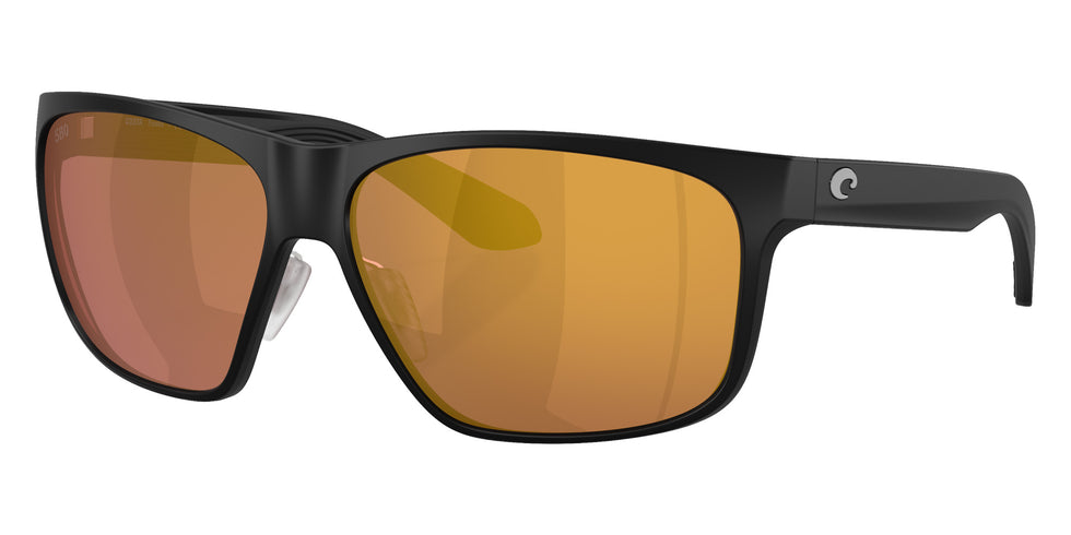 COSTA 6S9128 Trades 912804 60 - Matte Black / Gold Mirrored Polarized #id:6s9128912804_s:106105