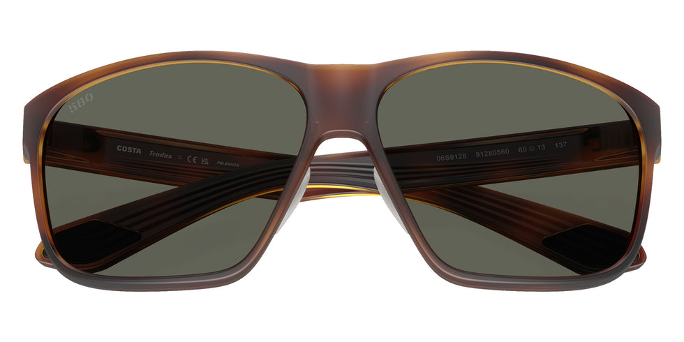 COSTA 6S9128 Trades 912805 60 - Matte Tortoise / Gray Polarized #id:6s9128912805_s:108120