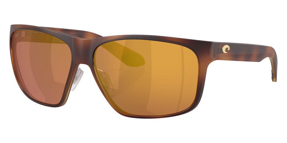 COSTA 6S9128 Trades 912806 60 - Matte Tortoise / Gold Mirrored Polarized #id:6s9128912806_s:110105