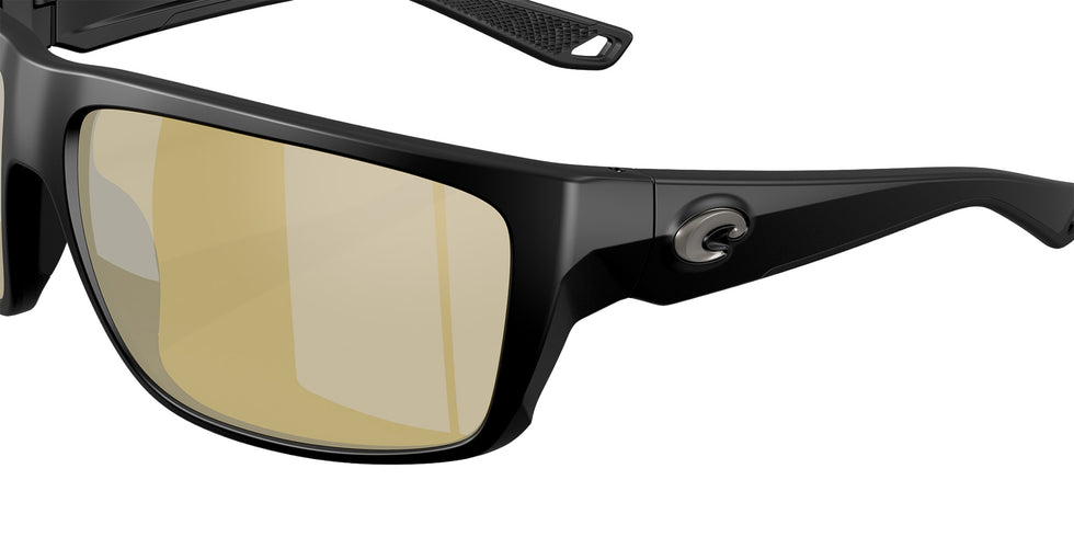 COSTA 6S9129 Fly Line 912906 64 - Matte Black / Sunrise Silver Mirrored Polarized #id:6s9129912906_s:100125