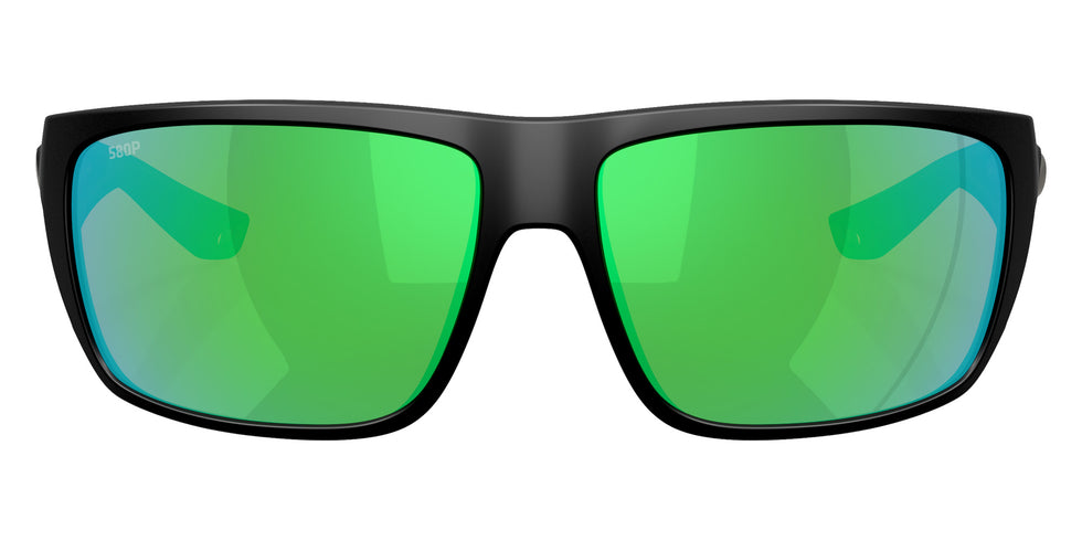 COSTA 6S9129 Fly Line 912910 64 - Matte Black / Green Mirrored Polarized #id:6s9129912910_s:106100