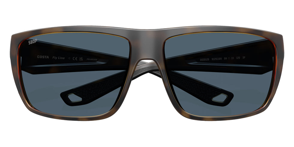 COSTA 6S9129 Fly Line 912911 64 - Matte Tortoise / Gray Polarized #id:6s9129912911_s:108120