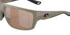 COSTA 6S9129 Fly Line 912914 64 - Matte Sand / Copper Silver Mirrored Polarized #id:6s9129912914_s:110125