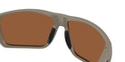 COSTA 6S9129 Fly Line 912914 64 - Matte Sand / Copper Silver Mirrored Polarized #id:6s9129912914_s:110130