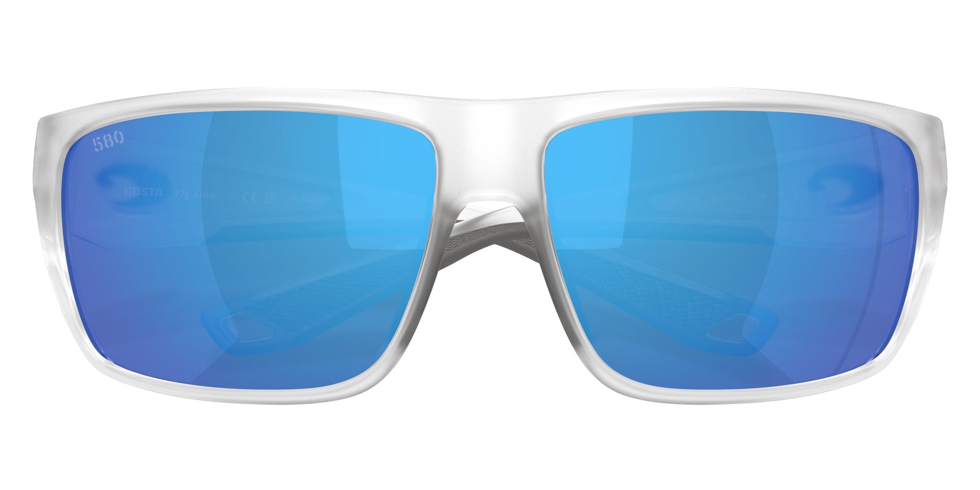 COSTA 6S9129 Fly Line 912915 64 - Matte Clear / Blue Mirrored Polarized #id:6s9129912915_s:112120