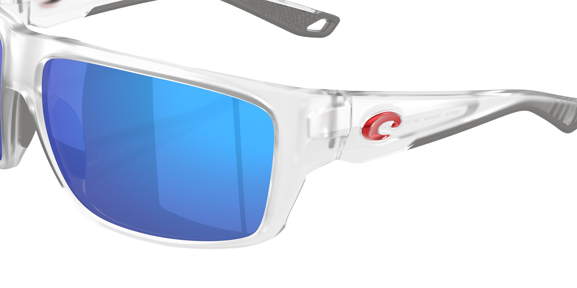 COSTA 6S9129 Fly Line 912915 64 - Matte Clear / Blue Mirrored Polarized #id:6s9129912915_s:112125