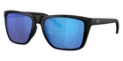 COSTA 6S9131 Mainsail XL 913103 59 - Matte Black / Blue Mirrored Polarized #id:6s9131913103_s:104105