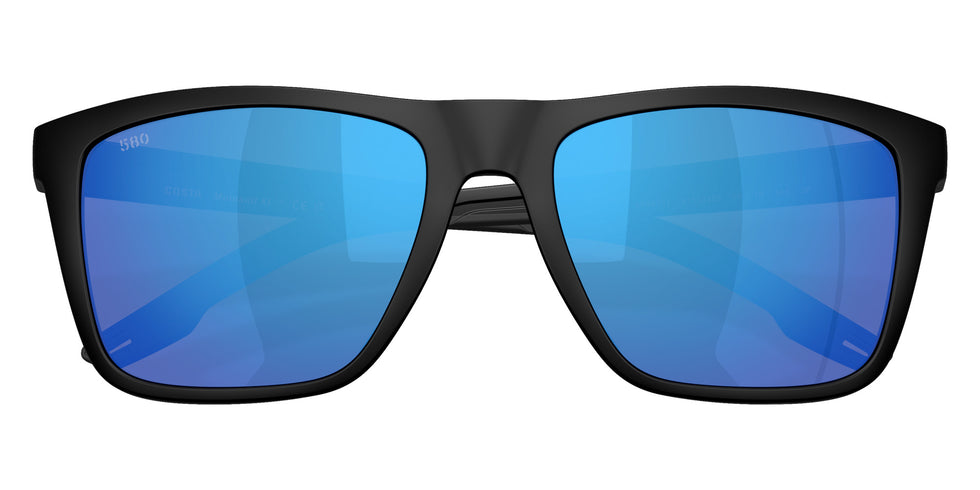COSTA 6S9131 Mainsail XL 913103 59 - Matte Black / Blue Mirrored Polarized #id:6s9131913103_s:104120