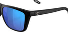 COSTA 6S9131 Mainsail XL 913103 59 - Matte Black / Blue Mirrored Polarized #id:6s9131913103_s:104125
