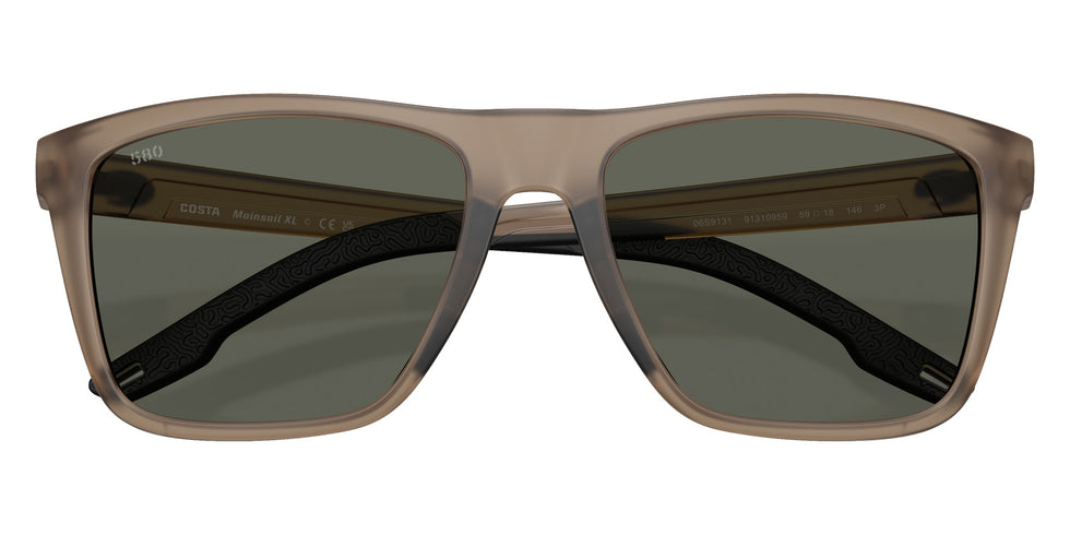 COSTA 6S9131 Mainsail XL 913109 59 - Matte Brown Smoke / Gray Polarized #id:6s9131913109_s:116120
