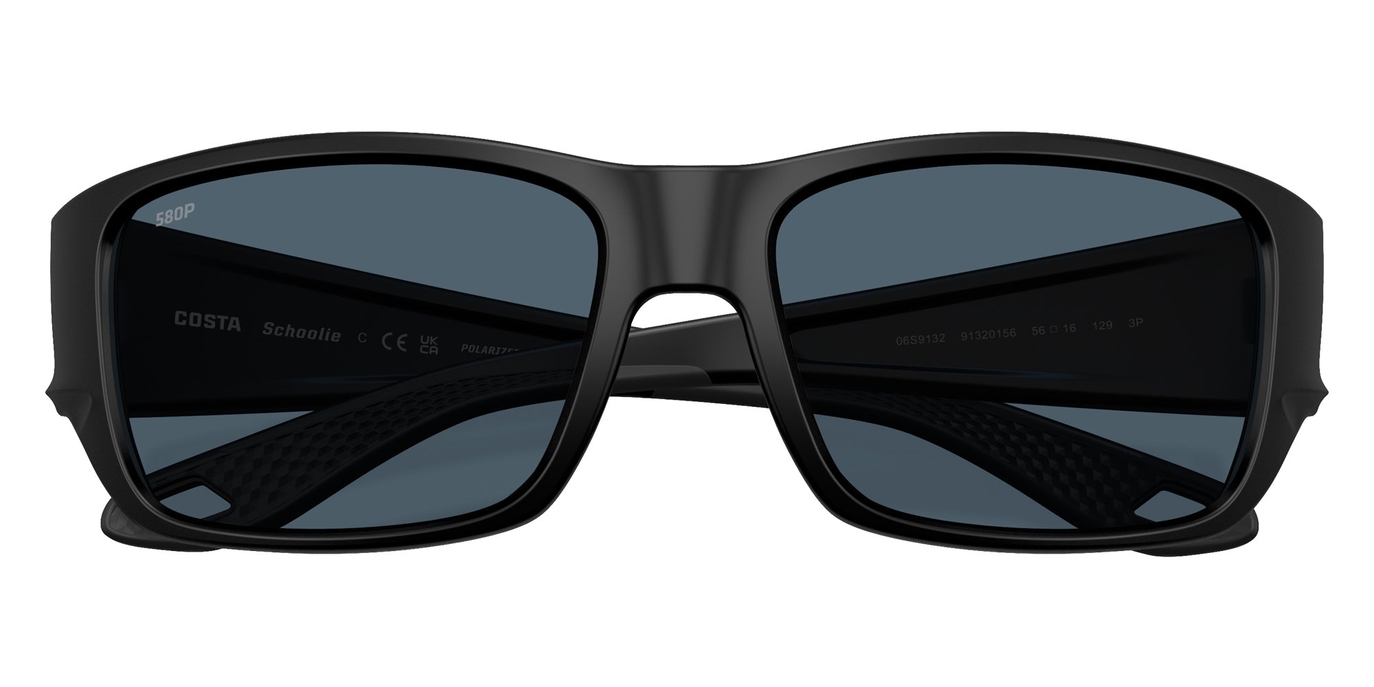 COSTA 6S9132 Schoolie 913201 56 - Matte Black / Gray Polarized #id:6s9132913201_s:100120