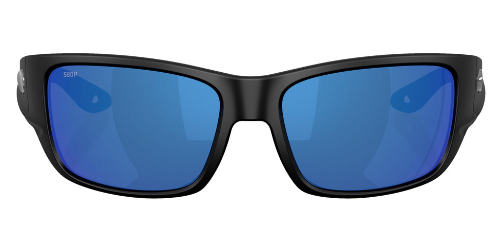 COSTA 6S9132 Schoolie 913202 56 - Matte Black / Blue Mirrored Polarized #id:6s9132913202_s:102100