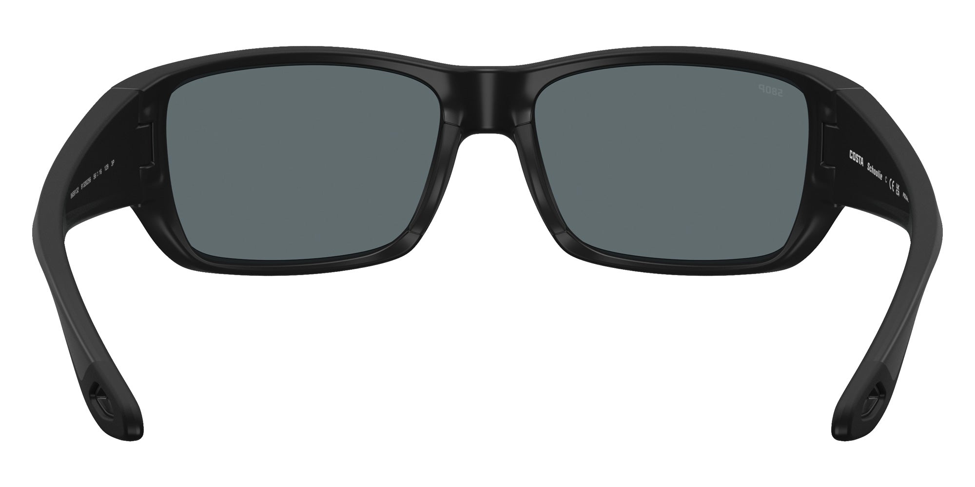 COSTA 6S9132 Schoolie 913202 56 - Matte Black / Blue Mirrored Polarized #id:6s9132913202_s:102115