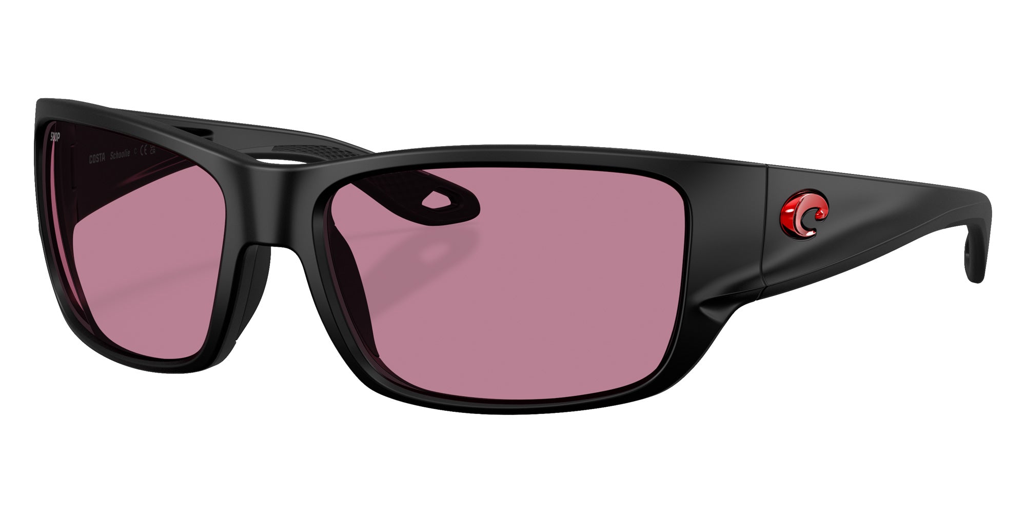 COSTA 6S9132 Schoolie 913204 56 - Matte Black / Rose Polarized #id:6s9132913204_s:106105