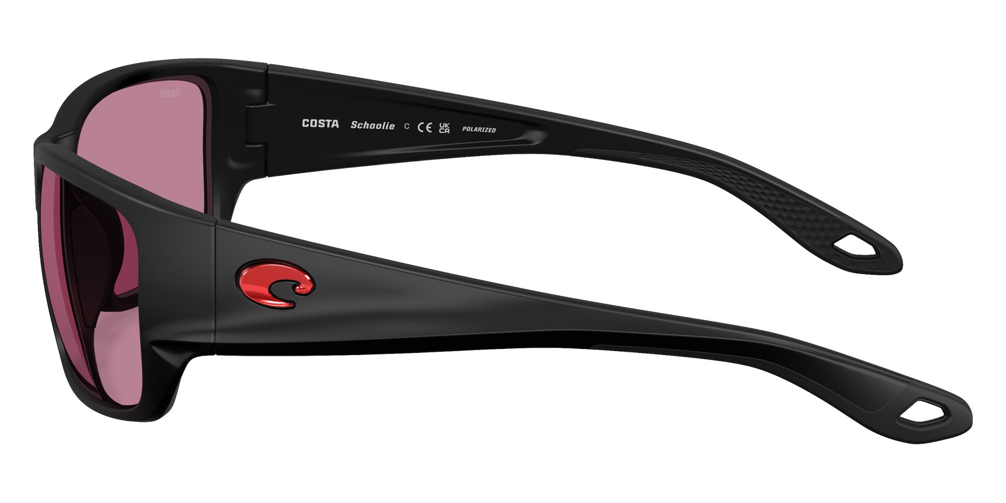 COSTA 6S9132 Schoolie 913204 56 - Matte Black / Rose Polarized #id:6s9132913204_s:106110