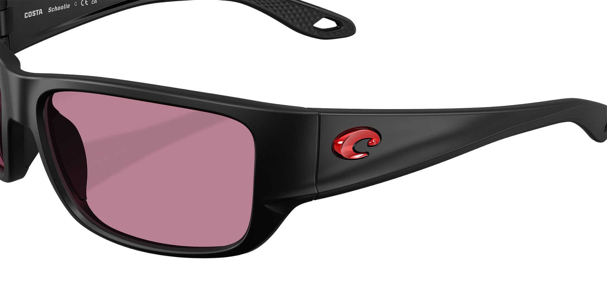 COSTA 6S9132 Schoolie 913204 56 - Matte Black / Rose Polarized #id:6s9132913204_s:106125