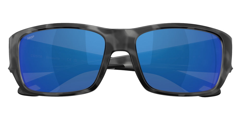 COSTA 6S9132 Schoolie 913205 56 - Matte Tiger Shark / Blue Mirrored Polarized #id:6s9132913205_s:108120